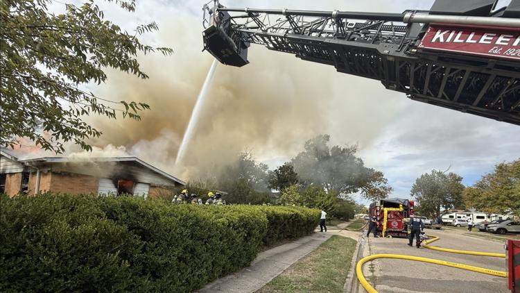 Killeen Fire Department extinguishes fire at vacant building — KCEN (Central Texas)