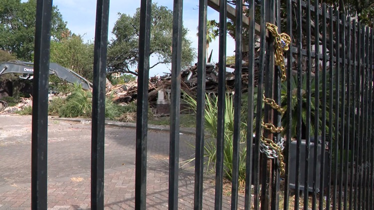 Historic Kirby mansion in Beaumont, Texas