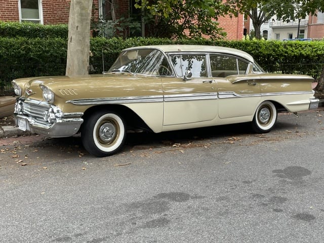 SWEET City Ride – 1958 Chevrolet Biscayne — PoPville DC, Beaumont Community news